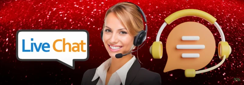 Imagem promocional do cassino online da 93k mostrando jogos ao vivo